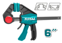 TOTAL Quick Bar Clamp 150mm - 6" (THT1340601)