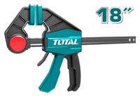 TOTAL Quick Bar Clamp 450mm - 18" (THT1340603)