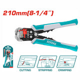 TOTAL Automatic wire stripper 210mm | 8-1/4" (THT15246)