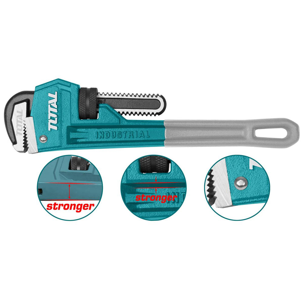 Total 14" Pipe Wrench (THT171146) – Strong and Precise Pipe Handling