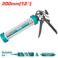 TOTAL Aluminum caulking gun 300mm (THT20112)