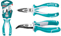 TOTAL THT24616-Bent nose pliers 6"