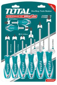 TOTAL THT250608-8pcs Screwdriver Set