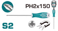 TOTAL Phillips Screwdriver PH2*150 (THT26PH2150)