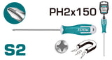 TOTAL Phillips Screwdriver PH2*150 (THT26PH2150)