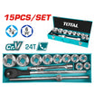 طقم بوكس 15 قطعة من توتال (THT341151)