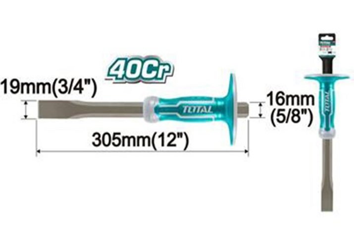 Total Simplified Chisel 30cm *16mm (THT4411216) Total Simplified Chisel 30cm *16mm (THT4411216)