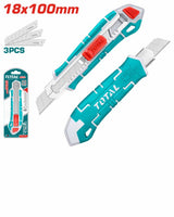 TOTAL Snap-off Blade Knife with Press-lock 18*100mm (THT522136)