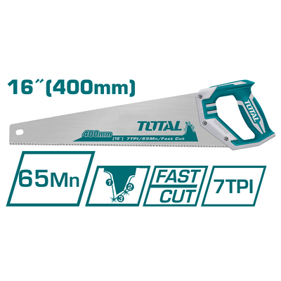 TOTAL Hand saw  40CM (THT551662D)