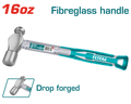 TOTAL 16oz Tapered Head Claw Hammer (THT74166)