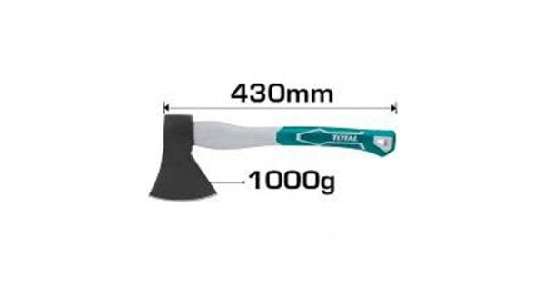 Total 1000g Wood Splitting Axe – Power & Precision