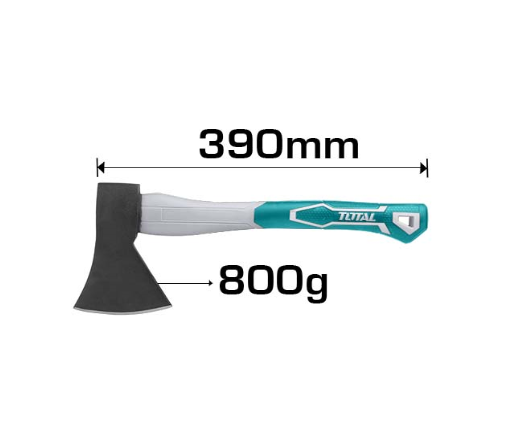 Total 800g Fiber Handle Axe – Strength & Precision