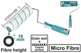 TOTAL Cylinder Brush for Outer Walls 230mm - 9" (THT8593D)