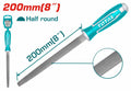 Total 8″ Half Round File THT91286 - High Performance