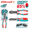 TOTAL Compound action diagonal cutting pliers (THTC530806)