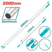 TOTAL Aluminum Telescopic Rod 2000mm (THTEP0201)