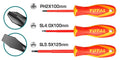 TOTAL THTIS036-insulated screwdriver 3 Pcs set
