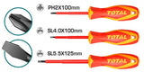 TOTAL THTIS036-insulated screwdriver 3 Pcs set