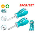 TOTAL screwdriver set 2 Pcs (THTS20206)