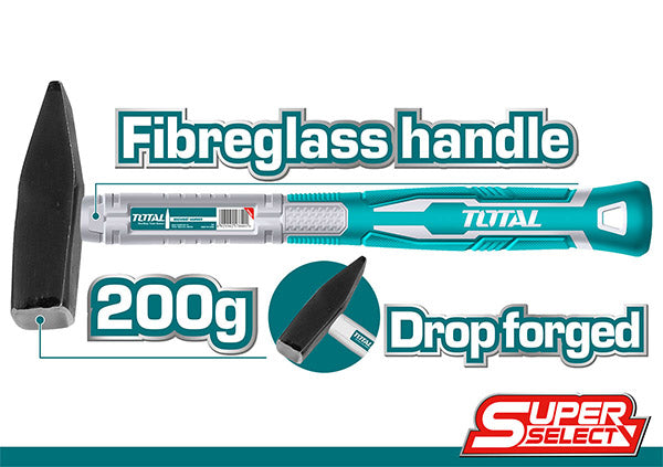 TOTAL 200G Machinist Hammer – Precision & Strength TOTAL 200G Machinist Hammer – Precision & Strength