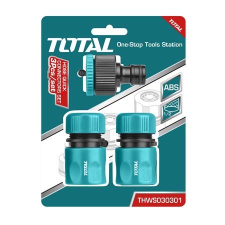 Total Hose Connector Set 3 Pieces (THWS030301)