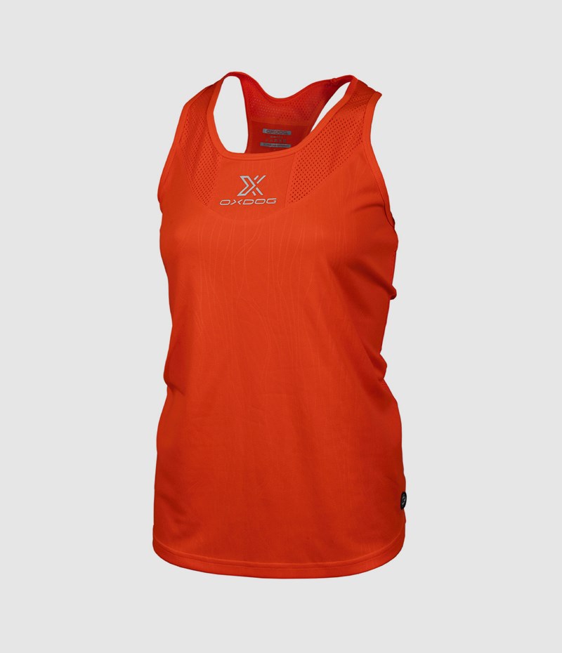 تايبريك تانك توب نسائي – لون برتقالي Flame Orange