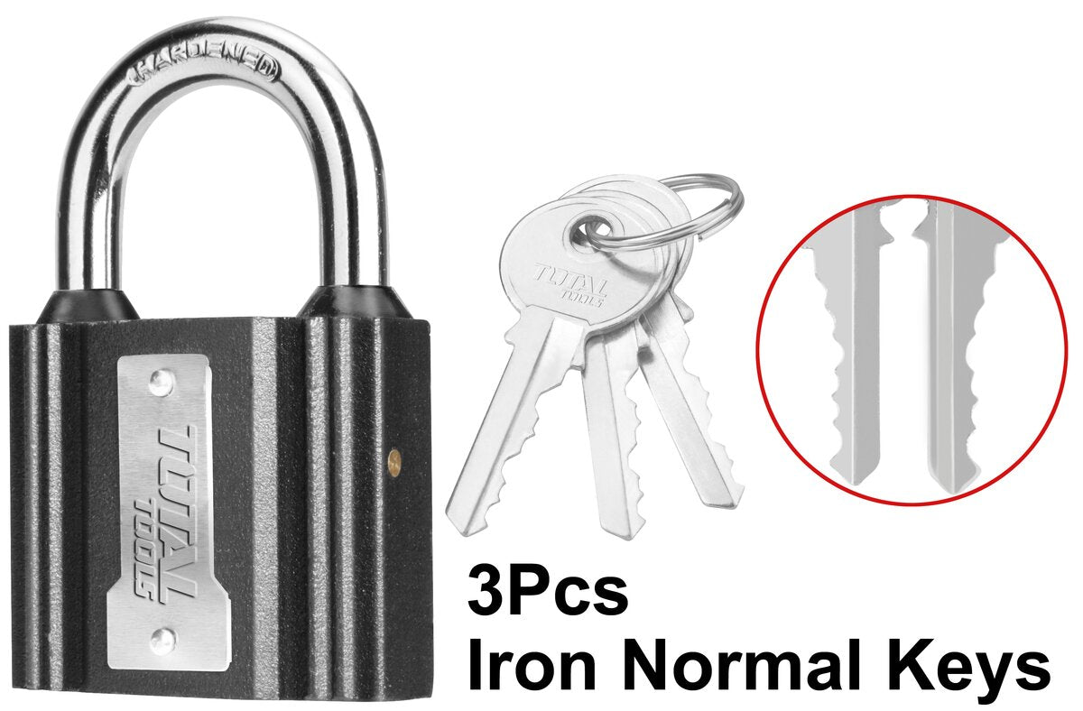 TOTAL 38mm Iron Padlock (TLK31381) – Strong Security