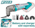 TOTAL Lithium-Ion multi-tool (TMLI2022)