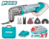 TOTAL Cordless multi-tool 20Volt (TMLI20228)