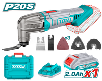 TOTAL Cordless multi-tool 20Volt (TMLI20228)