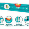 TOTAL 40cm Magnetic Spirit Level (TMT24056) – High Precision & Stability