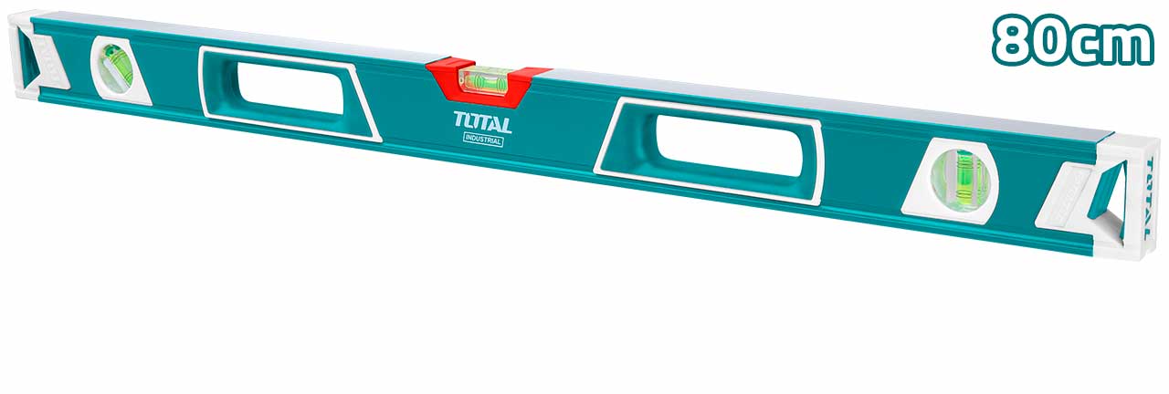 TOTAL Heavy-Duty 80cm Spirit Level (TMT2806) – High Precision & Durability