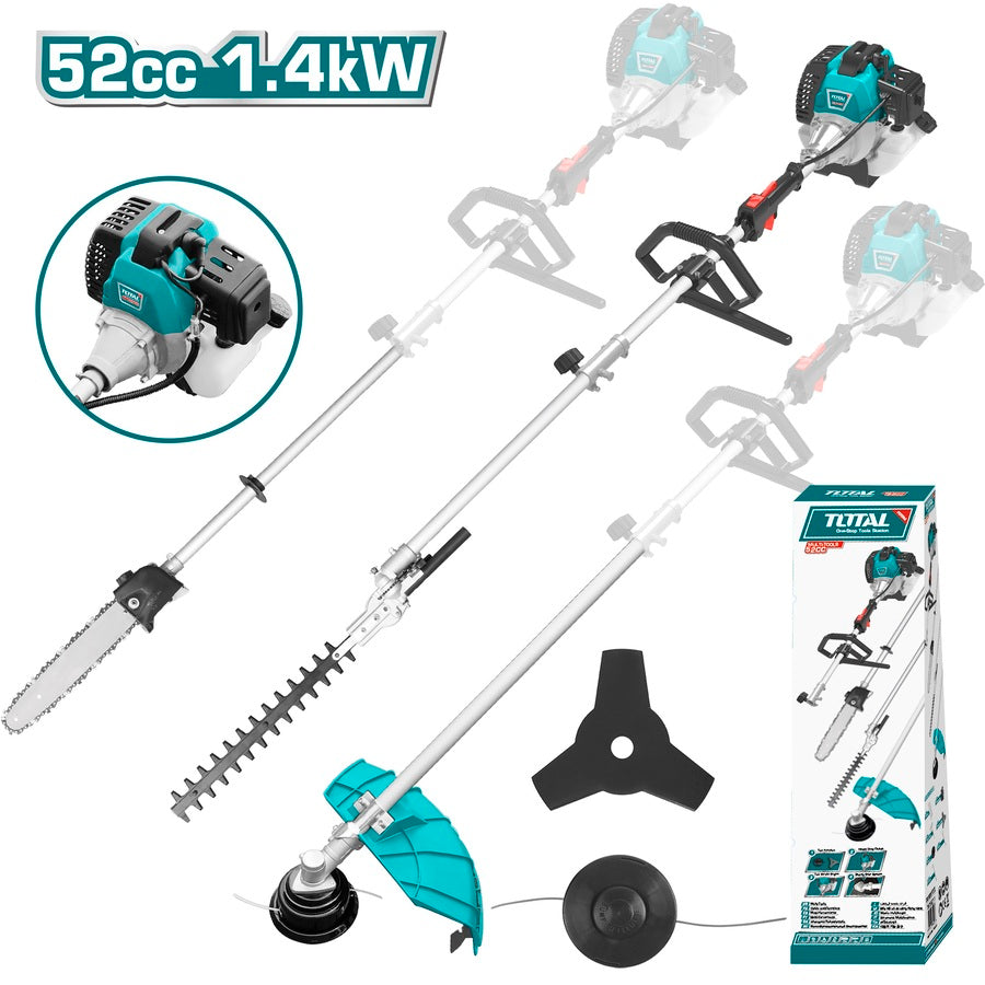 Total 3-in-1 Gasoline Brush Cutter & Trimmer | Powerful & Versatile Total 3-in-1 Gasoline Brush Cutter & Trimmer | Powerful & Versatile