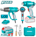 TOTAL Heat gun combo kit (TOSLI240201)