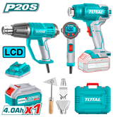 TOTAL Heat gun combo kit (TOSLI240201)