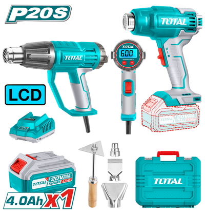 TOTAL Heat gun combo kit (TOSLI240201)