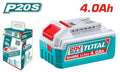 TOTAL P20S 20V 4.0Ah Lithium-Ion Battery Pack - TFBLI20021