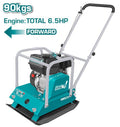 TOTAL Gasoline plate compactor 4.8kW | 6.5HP - 90Kgs (TP7100-2)