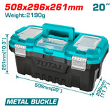 TOTAL 20-Inch Plastic Toolbox (TPBX0202)