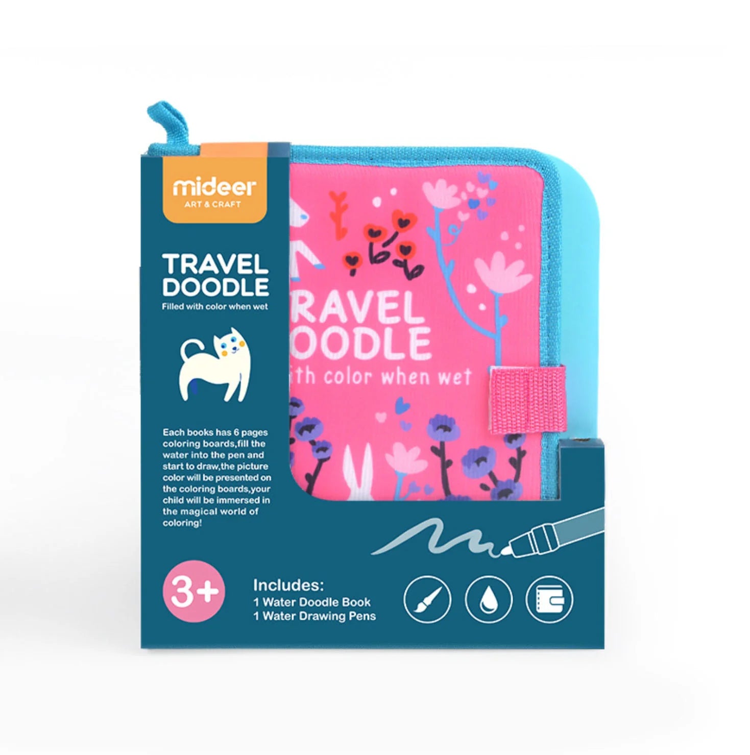Mideer Travel Doodle – Pink Mideer Travel Doodle – Pink