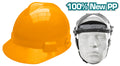 TOTAL Safety helmet Yellow color