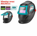 TOTAL Auto Darkening Welding Helmet 90*35mm Viewing Area (TSP9309)
