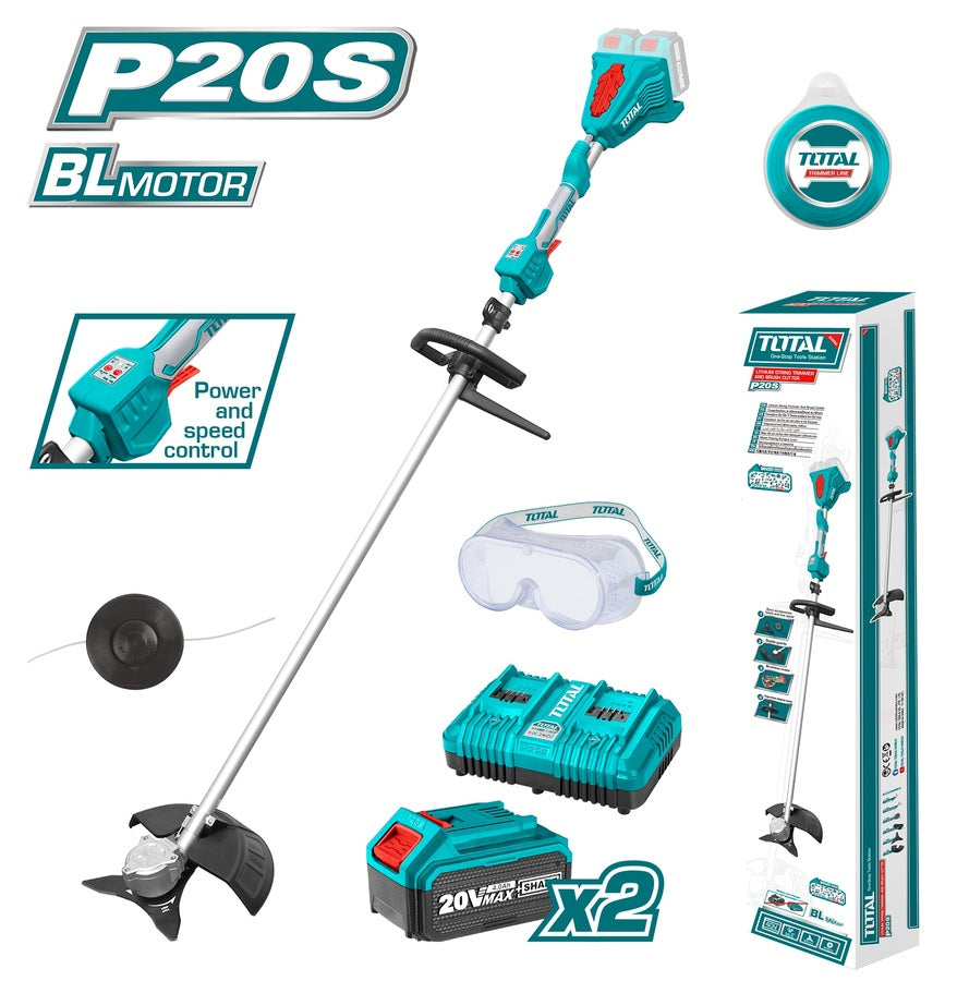 Total Lawn Mower & Shrub Trimmer 330mm | 255mm – 40V – High Performance Total Lawn Mower & Shrub Trimmer 330mm | 255mm – 40V – High Performance