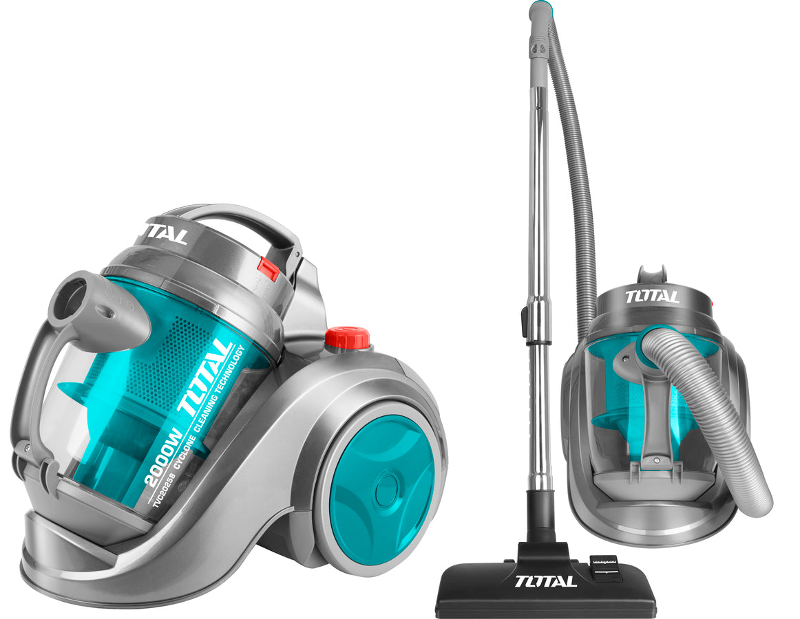 TOTAL Vacuum Cleaner 2000W – Exceptional Cleaning Power TOTAL Vacuum Cleaner 2000W – Exceptional Cleaning Power