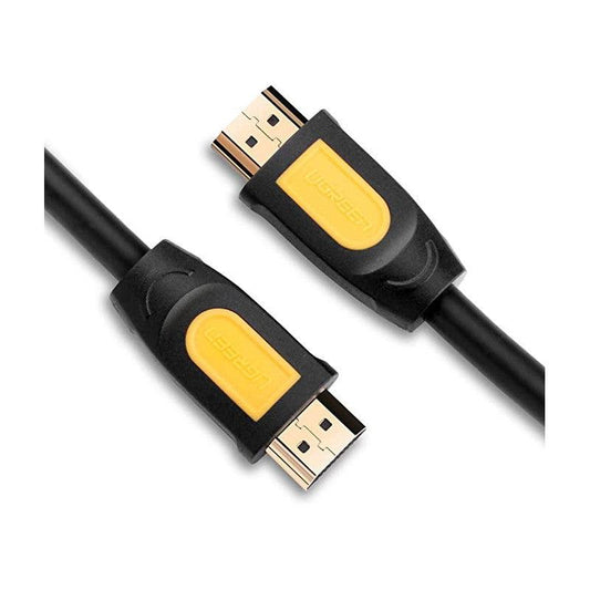 كابل HDMI دائري من UGREEN بطول 1.5 متر (أصفر/أسود)10128 