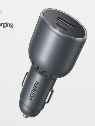 UGREEN 63W 2-Port Usb A + USB C Fast Car Charger - 35023