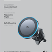 UGREEN Magnetic Car Wireless Charger Qi2 - 35970