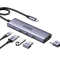 محطة توصيل UGreen USB-C 5 في 1 مع محول 4K – موديل 15597
