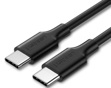 UGREEN USB-C 2.0 Male To USB-C 2.0 Male 3A Data Cable 60W Black 1M - 50997