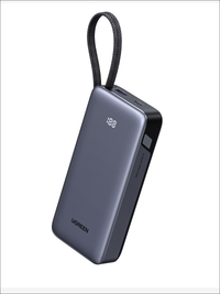 UGREEN 45W Power Bank with Built-in Cable 20000mAh